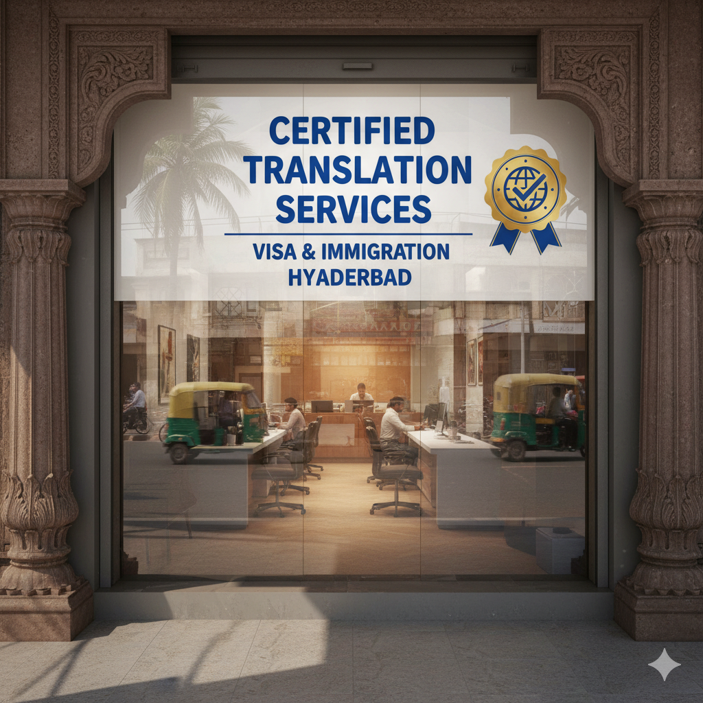 Certified Translation Services for Visa & Immigration in Hyderabad