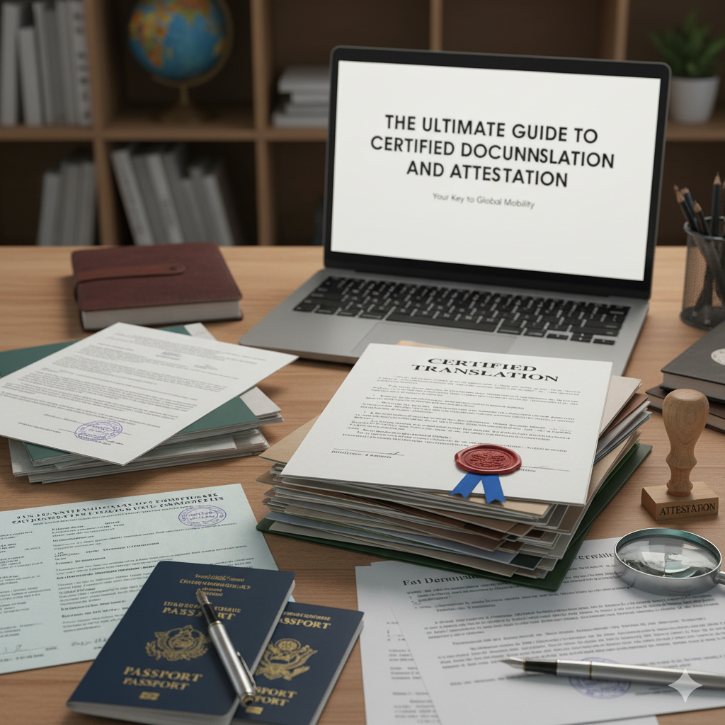 The Ultimate Guide to Certified Document Translation and Attestation