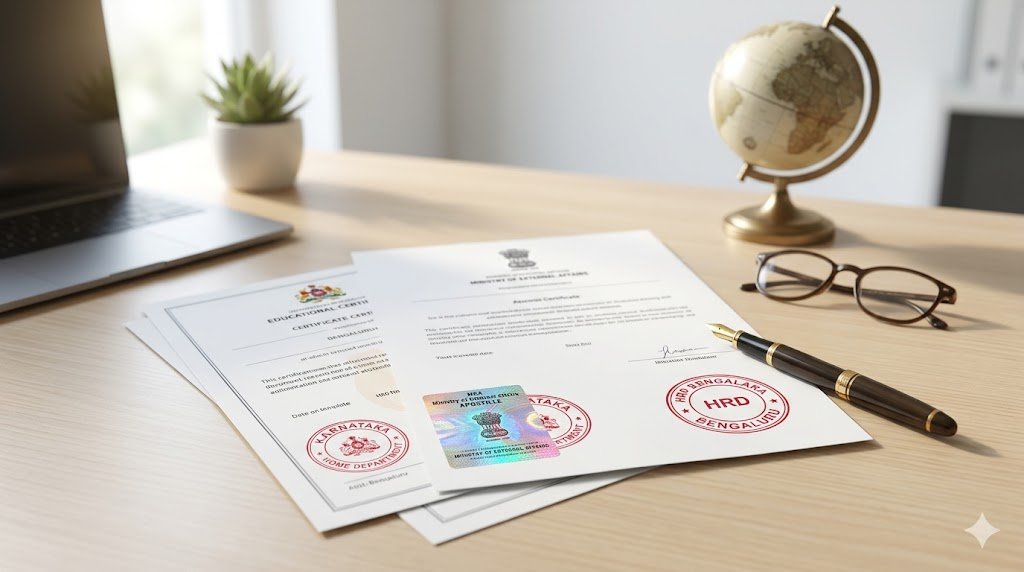 Apostille Attestation Services Bengaluru