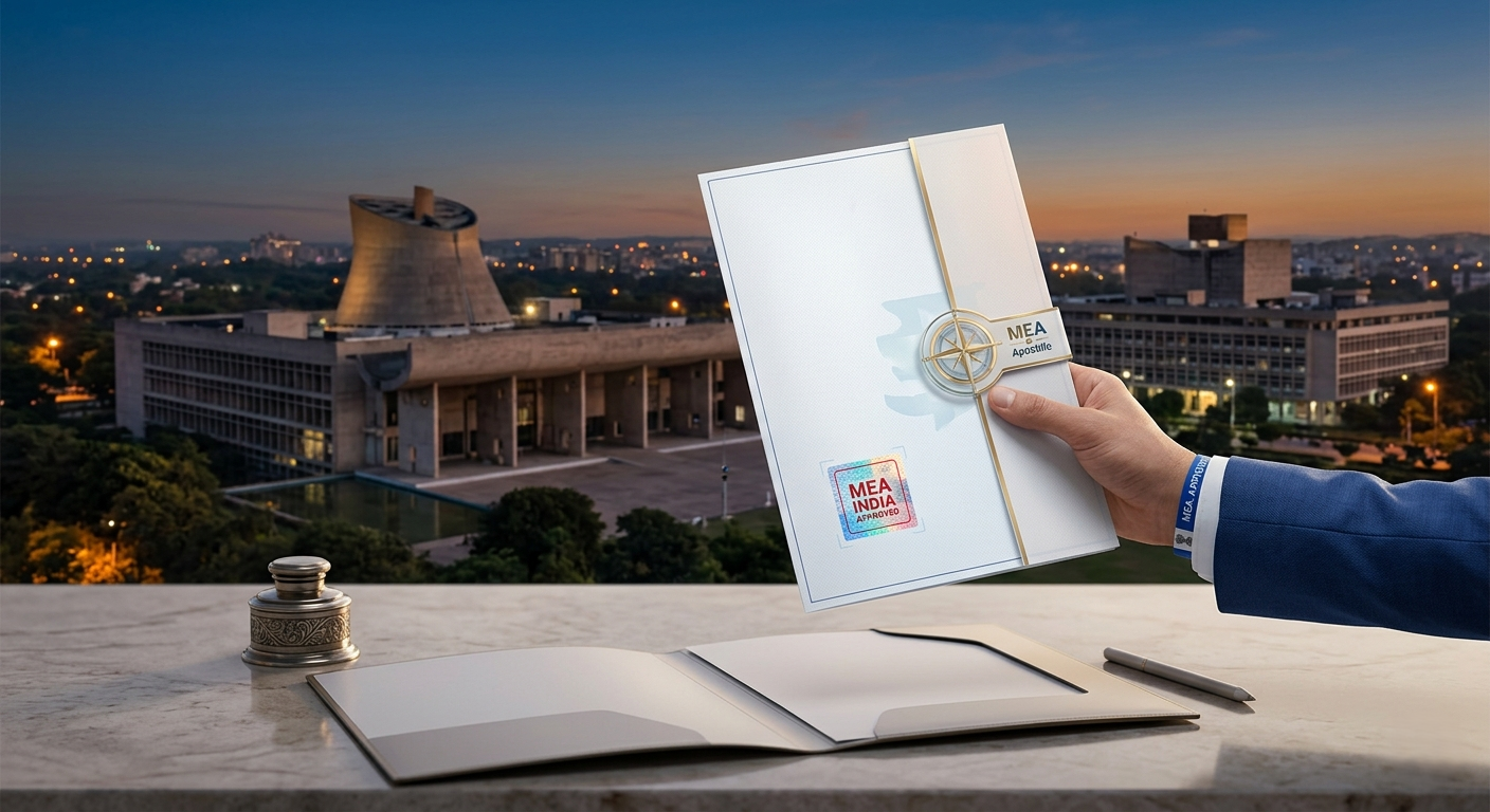Fast Track Apostille & Document Attestation Chandigarh | MEA Approved