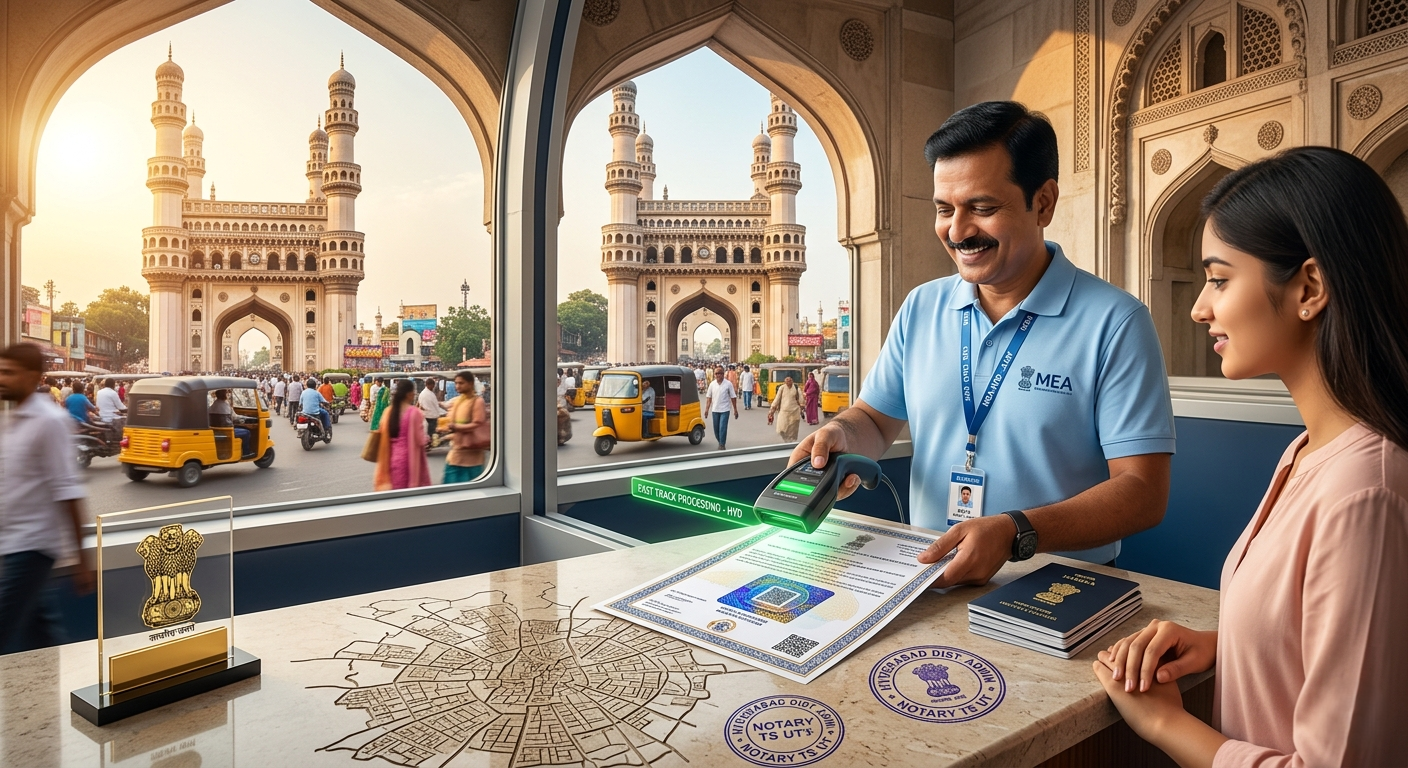 Fast Track Apostille & Document Attestation Hyderabad | MEA Approved