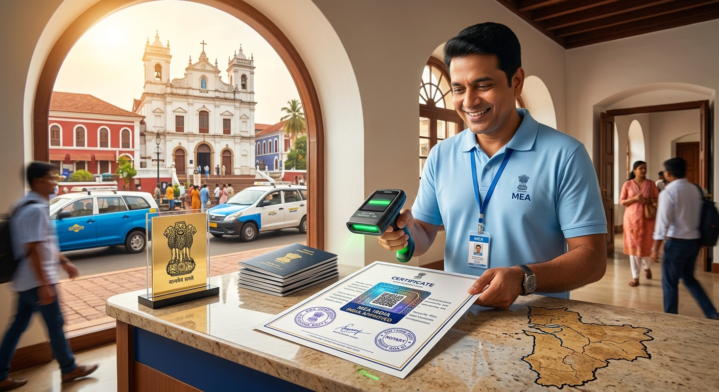 Fast Track Apostille & Document Attestation Goa | MEA Approved