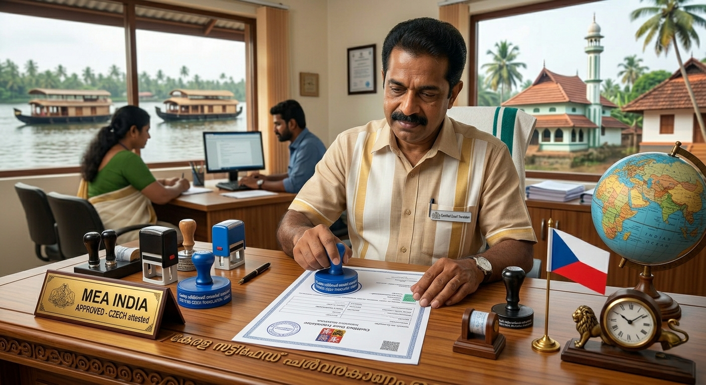 Certified Czech Translator Kerala | Sworn Translation Services