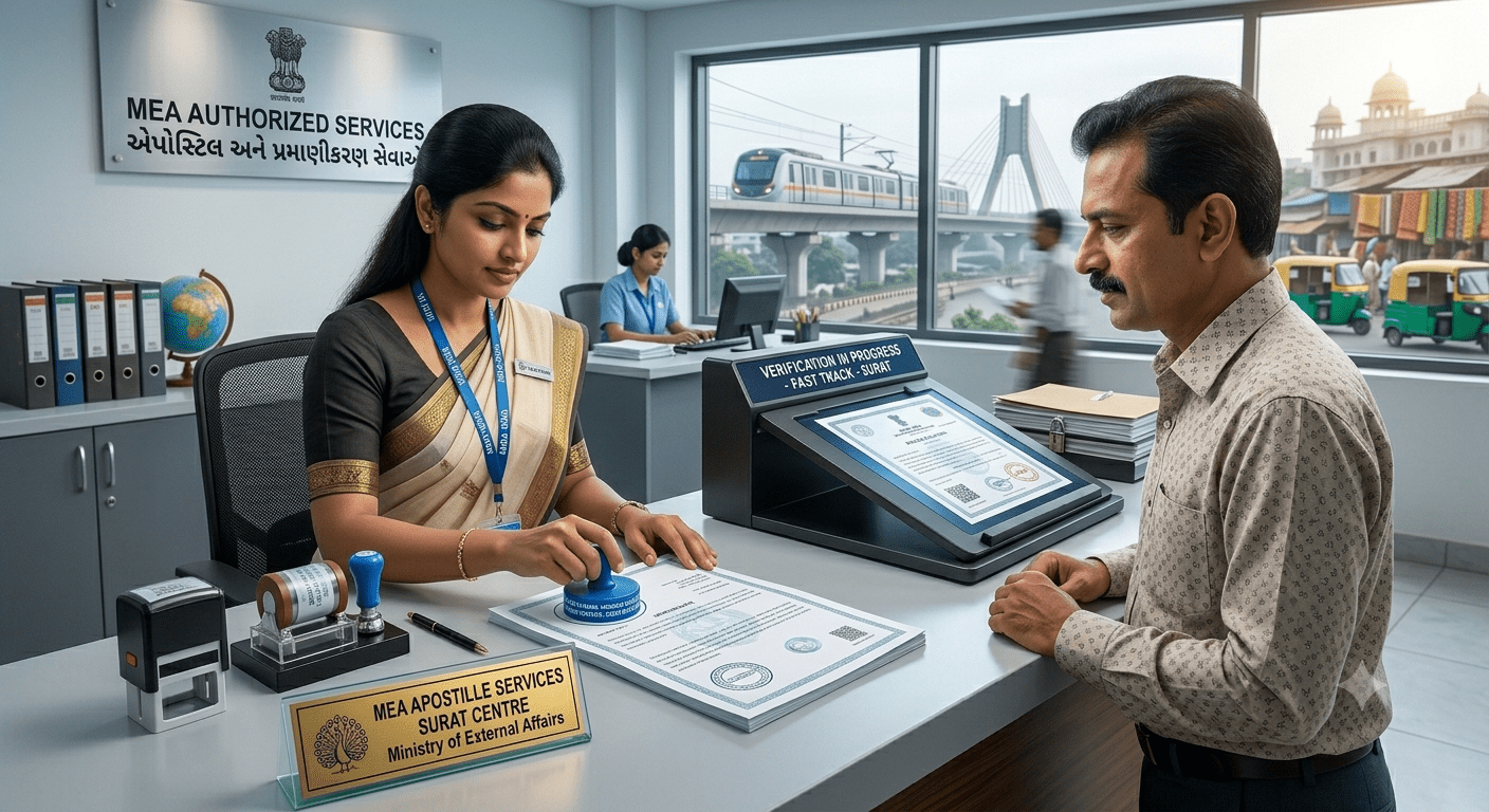 MEA Apostille Attestation Services in Surat | Ministry of External Affairs